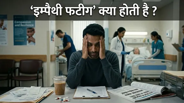 औरों की समस्या सुनकर खुद तनाव में आना ‘इम्पैथी फटीग’ के लक्षण हैं, ऐसे रखें अपनी मेंटल हेल्थ का ध्यान औरों की समस्या सुनकर खुद तनाव में आना ‘इम्पैथी फटीग’ के लक्षण हैं, ऐसे रखें अपनी मेंटल हेल्थ का ध्यान