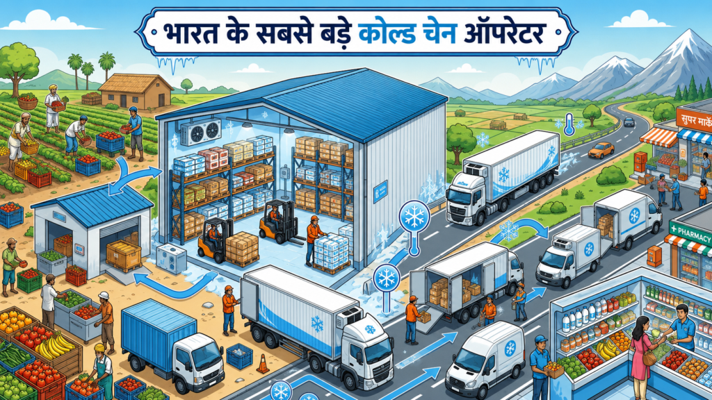 ये हैं भारत के सबसे बड़े Cold Chain Operators, पहली कोविड वैक्सीन पहुंचाने वाली कंपनी भी शामिल; कितना बड़ा है साम्राज्य? ये हैं भारत के सबसे बड़े Cold Chain Operators, पहली कोविड वैक्सीन पहुंचाने वाली कंपनी भी शामिल; कितना बड़ा है साम्राज्य?