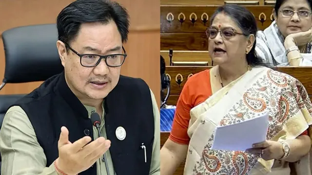 काकोली घोष को NCPI प्रमुख के रूप में मिली मान्यता, रिजिजू ने सर्वदलीय बैठक के लिए बुलाया काकोली घोष को NCPI प्रमुख के रूप में मिली मान्यता, रिजिजू ने सर्वदलीय बैठक के लिए बुलाया