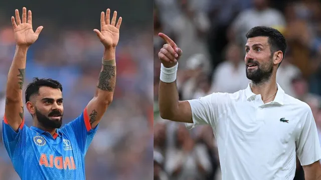 विराट के मुरीद हुए नोवाक जोकोविच, कोहली को लेकर कह दी करोड़ों फैंस का दिल जीतने वाली बात विराट के मुरीद हुए नोवाक जोकोविच, कोहली को लेकर कह दी करोड़ों फैंस का दिल जीतने वाली बात