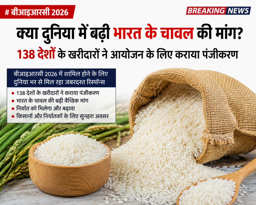  दुनिया में बढ़ रही भारतीय चावल की मांग दुनिया में बढ़ रही भारतीय चावल की मांग