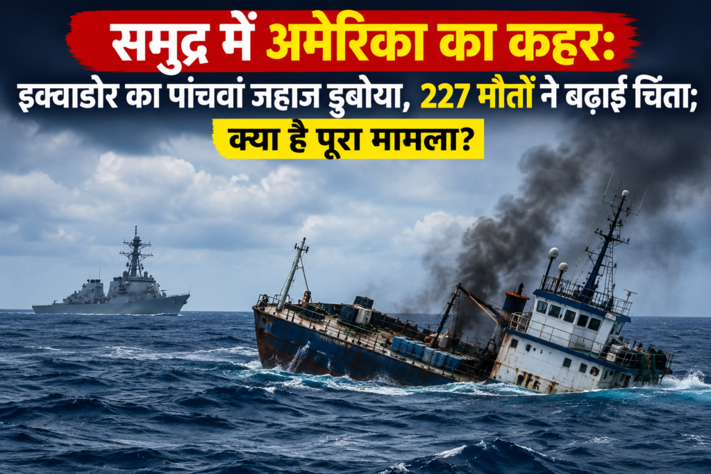 समुद्र में अमेरिका का कहर समुद्र में अमेरिका का कहर