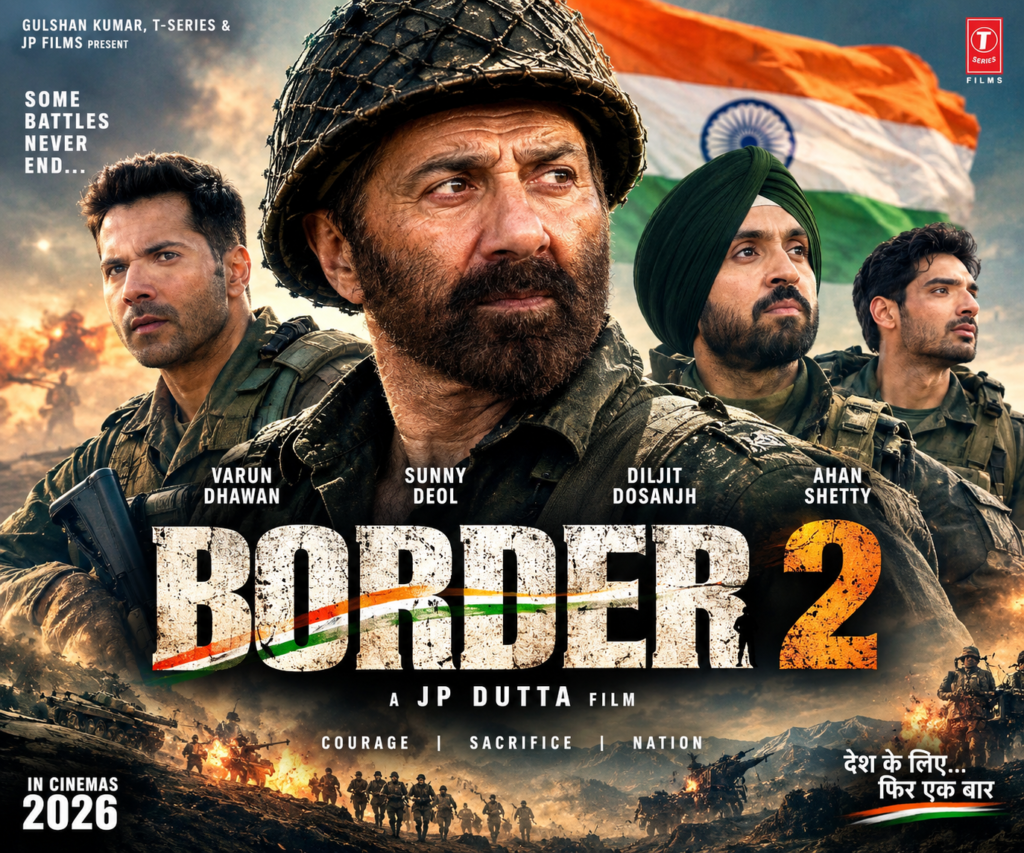 बॉर्डर 2’ ने अक्षय कुमार की फिल्म को पछाड़कर बनाई टॉप फिल्मों में जगह बॉर्डर 2’ ने अक्षय कुमार की फिल्म को पछाड़कर बनाई टॉप फिल्मों में जगह